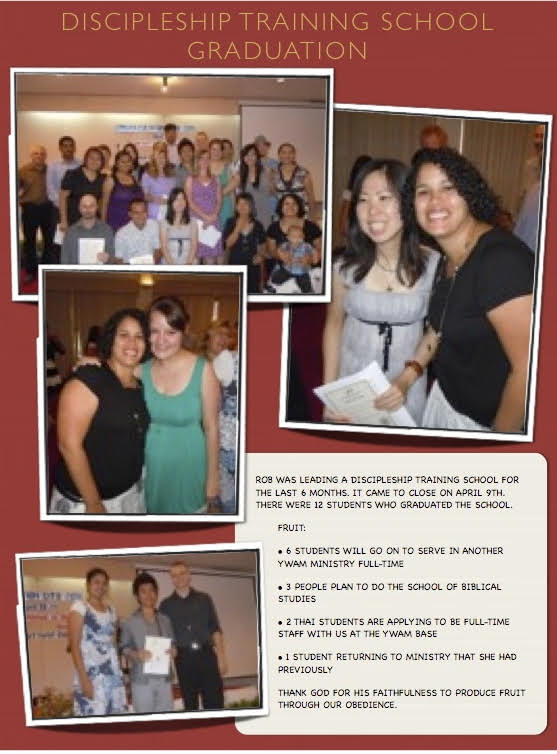 Discipleship Training School graduation