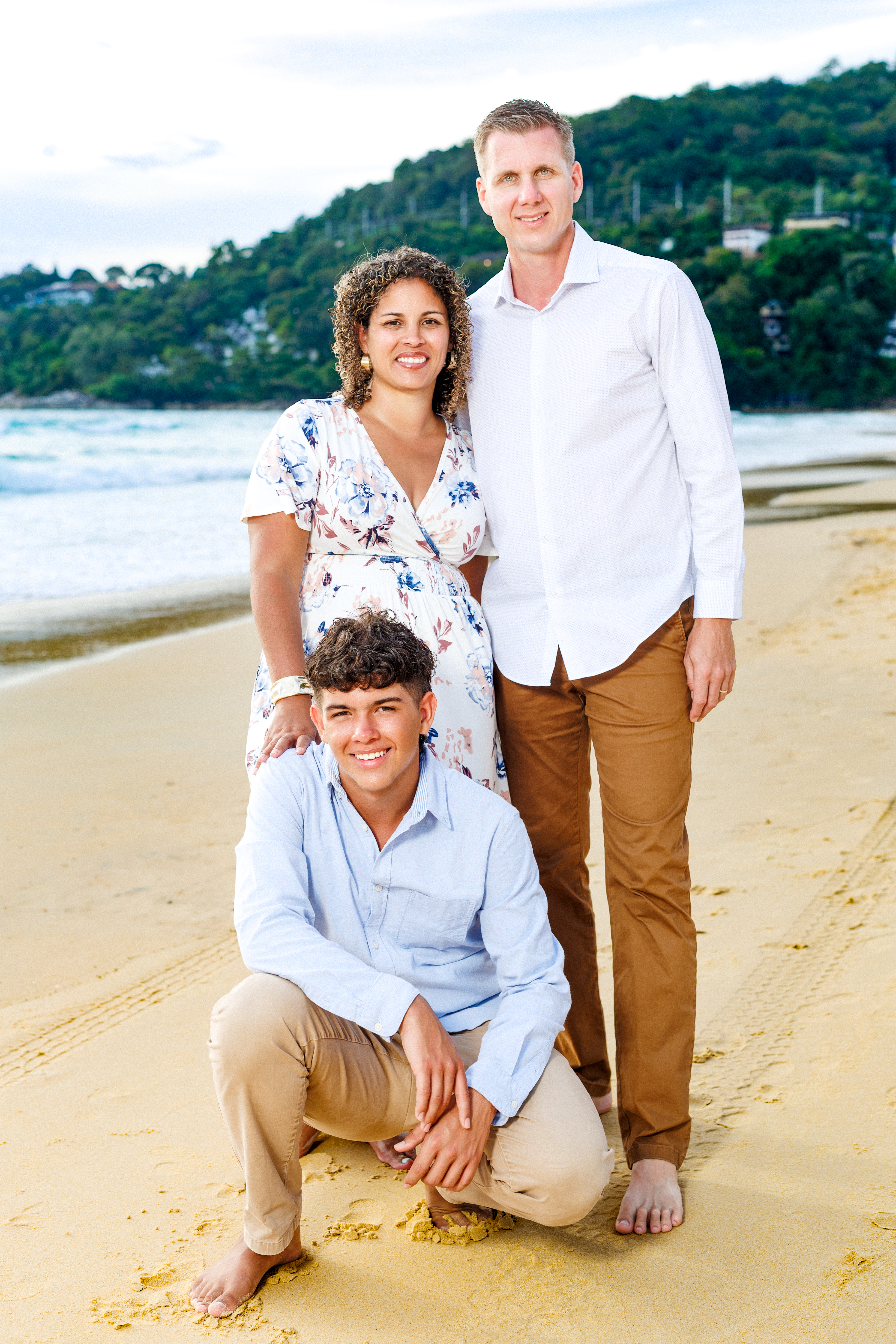 Elias, Rob, and Cy Wiebe — family photo, October 2025